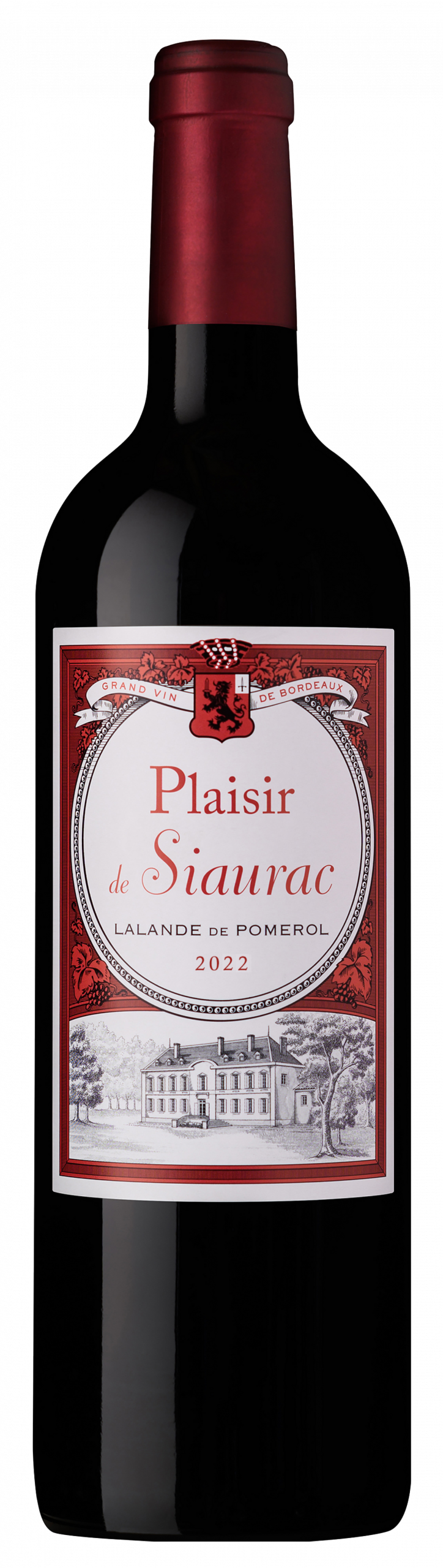 Cuvée Plaisir de Siaurac 2022 - Lalande de Pomerol - 1 étoile au Guide Hachette des Vins 2026