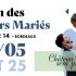 Salon des Futurs Mariés – 04 et 05 octobre 2025 – Hangar 14 Bordeaux